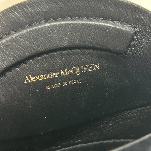 【32MK】$1590 Alexander McQueen Mini Curve Crystal Embellished Bag (NWOT Sample) - Picture 6 of 6